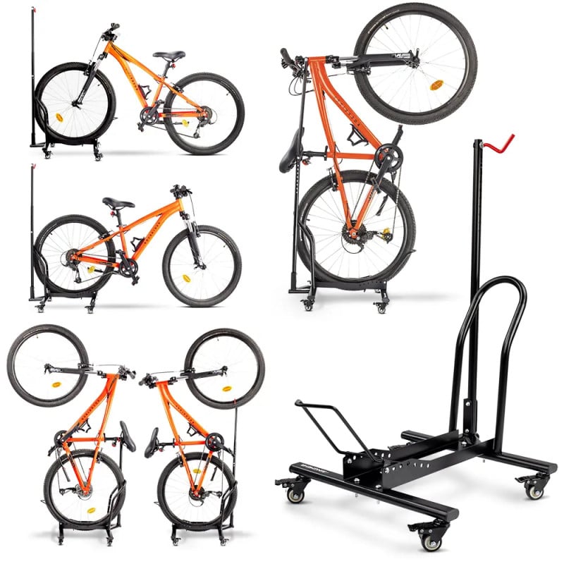 Fahrradständer mit Rädern